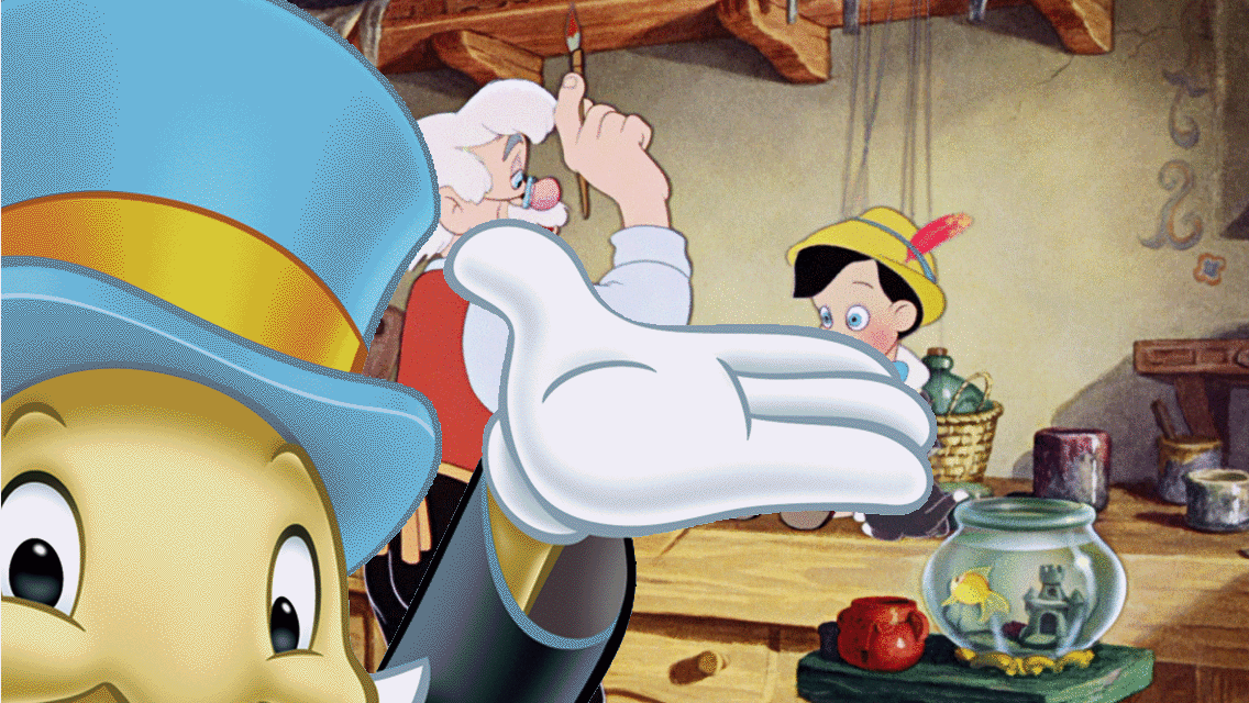 Geppetto e il Grillo Parlante – L’antefatto