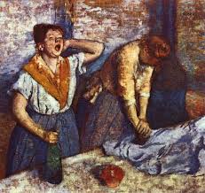 LE STIRATRICI di Graziella Dimilito per audioracconto dipinto di Edgar Degas